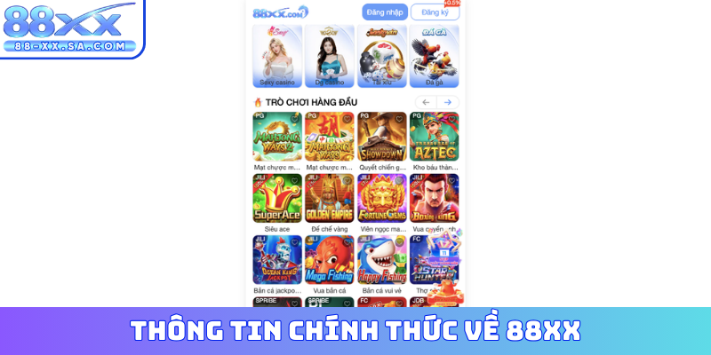 Thông tin chính thức về 88XX